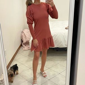 Yakira Bella Sweatshirt mini dress